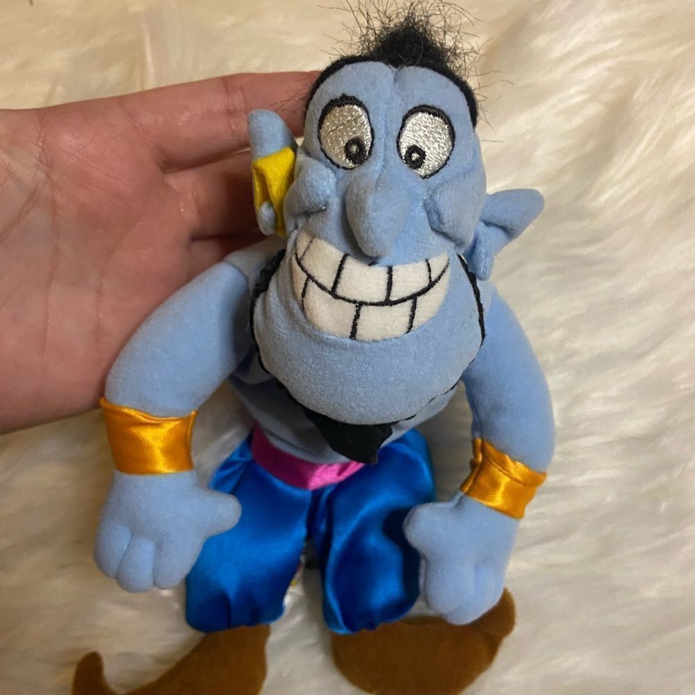 Vintage Aladdin Genie plush e02